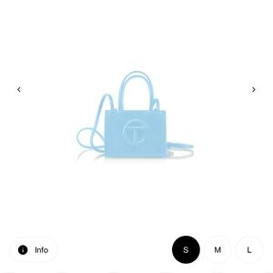 Telfar Small Pool Blue Tote